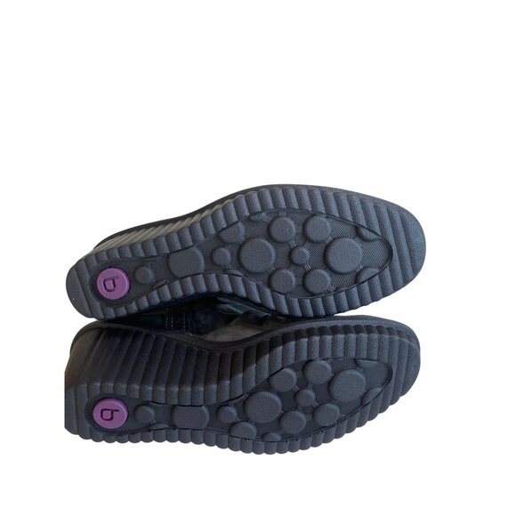 NWT Bionica Wedge Boots Bootie Destiney Womens 10M Gray Leather Suede - Picture 9 of 9